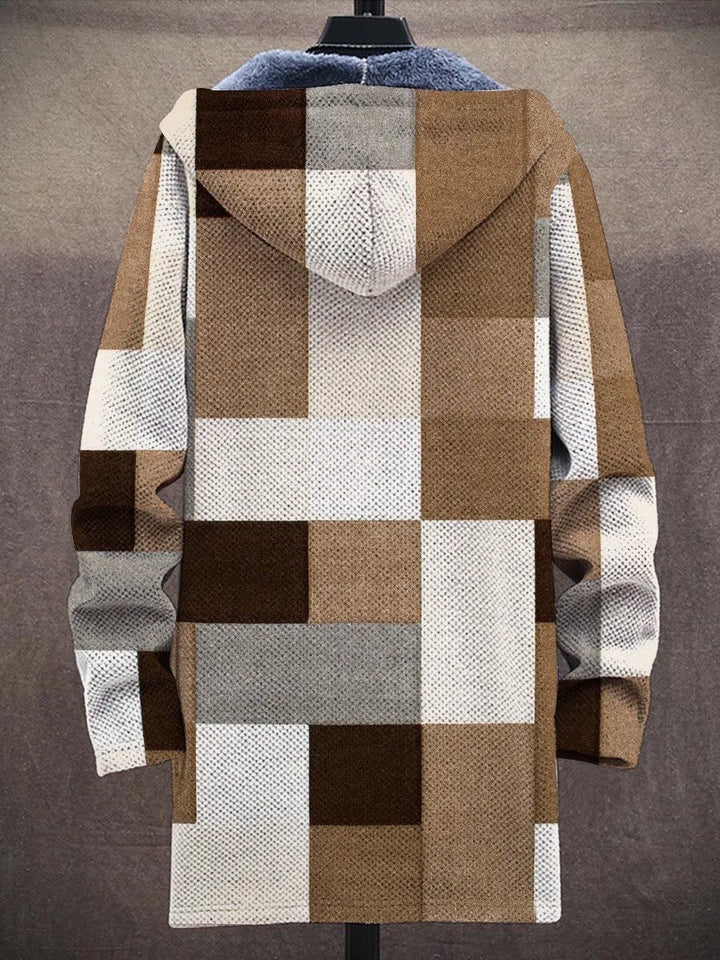 Magnolia Patchwork Art Coat – back