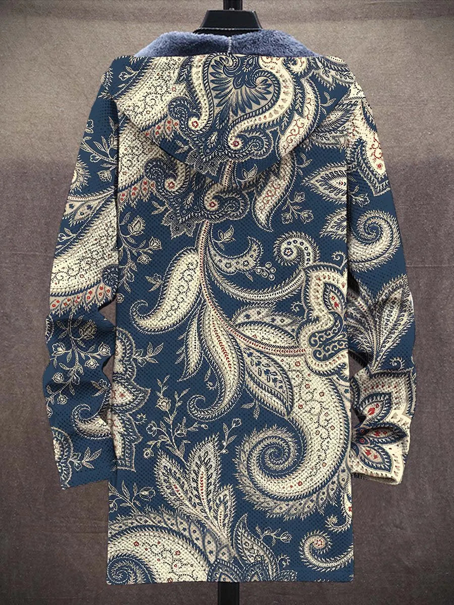 Dinah Paisley Art Coat – back