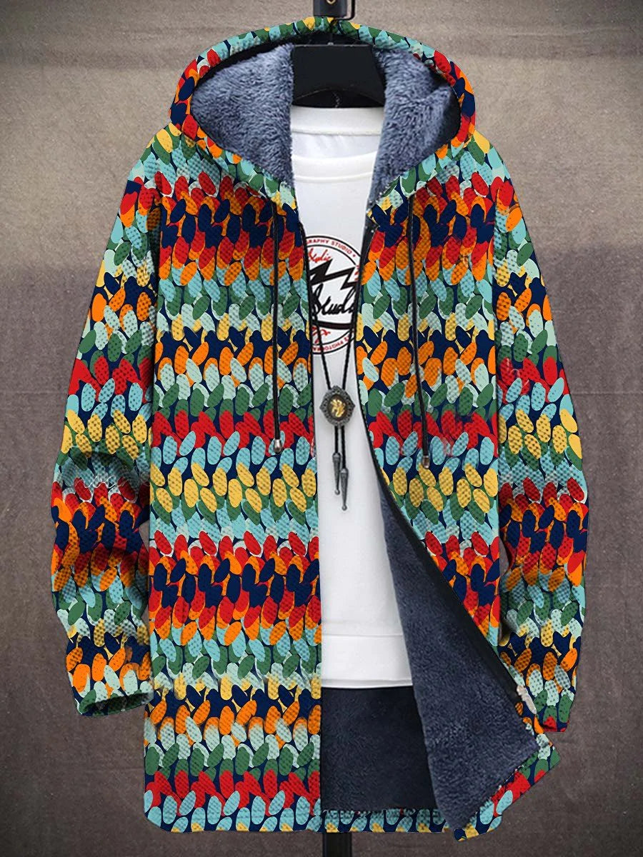 Mirela Cozy Art Coat – front