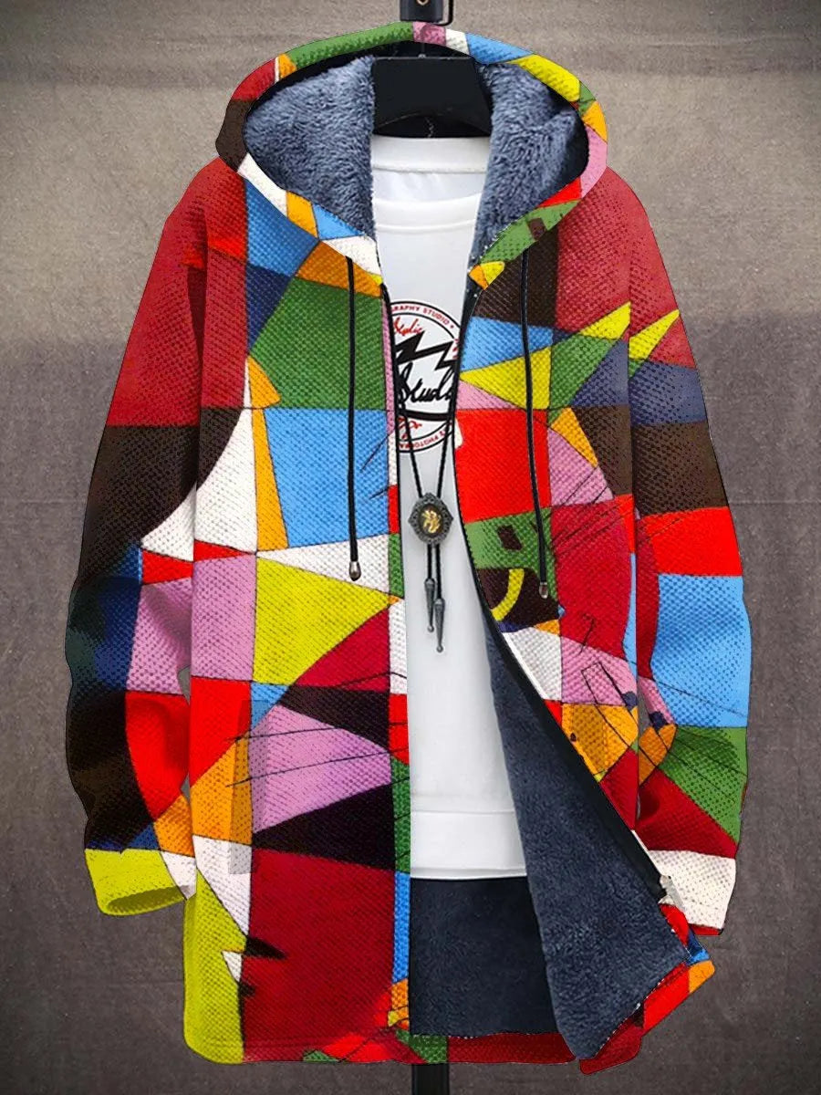 Renata Cubist Art Coat – front