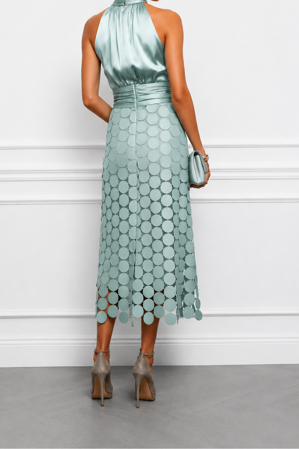 Celine Elegant Midi Dress For Ceremonies