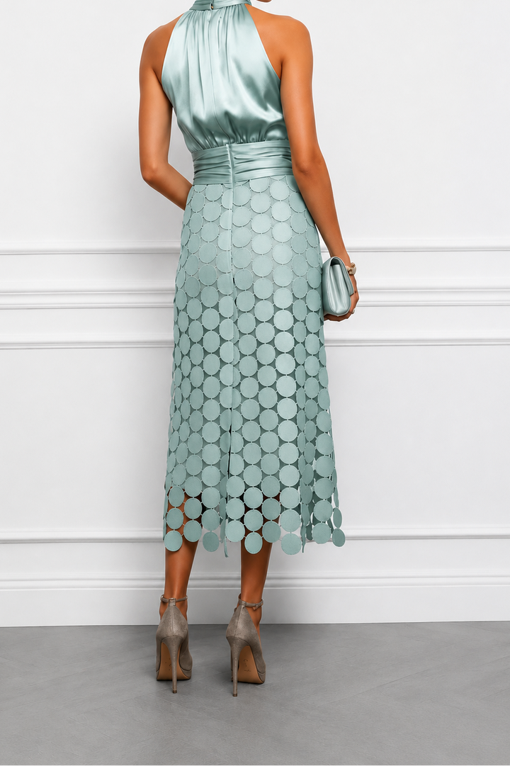 Celine Elegant Midi Dress For Ceremonies