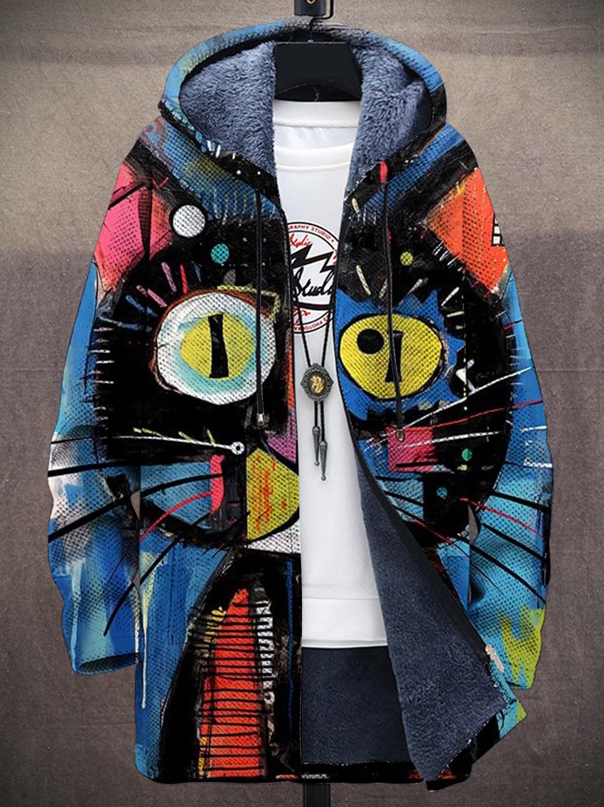 Carina Whimsical Art Coat – front