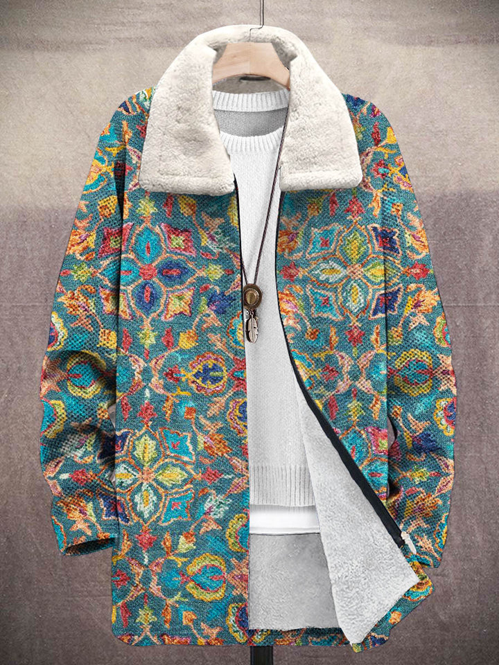 Dolores Mosaic Art Coat – front