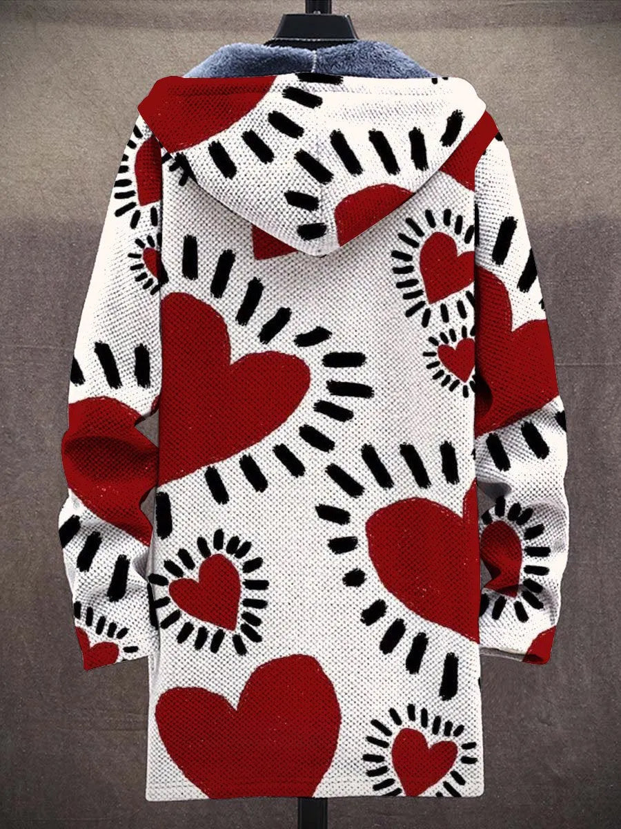 Evangeline Playful Art Coat – back