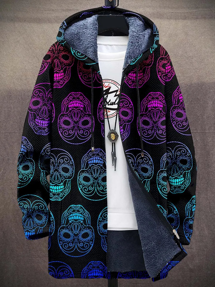 Evadne Neon Art Coat – front
