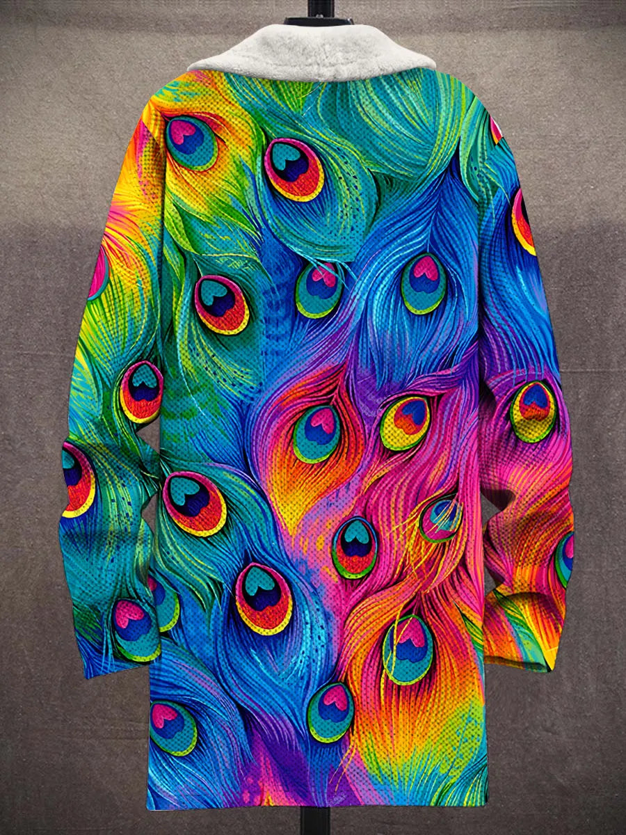 Claudette Peacock Art Coat – back