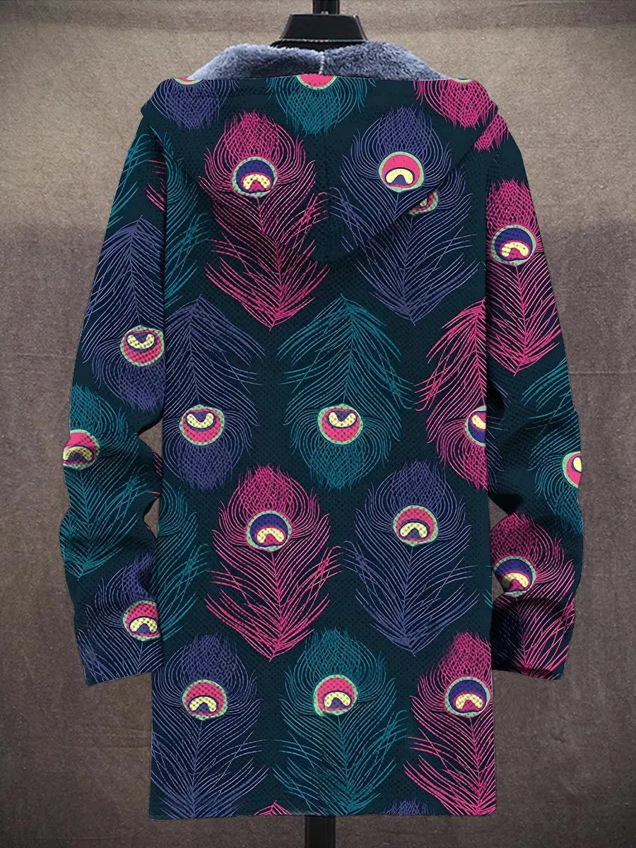 Annabeth Peacock Art Coat – back