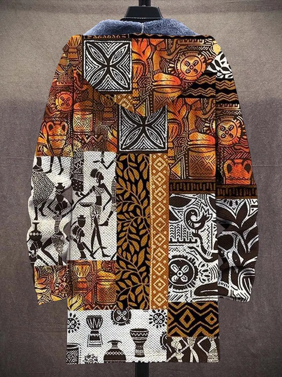 Susannah Tribal Art Coat – back