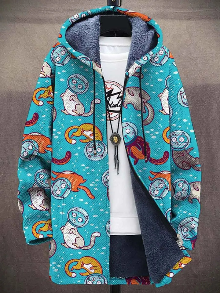 Augustine Whimsical Art Coat – front