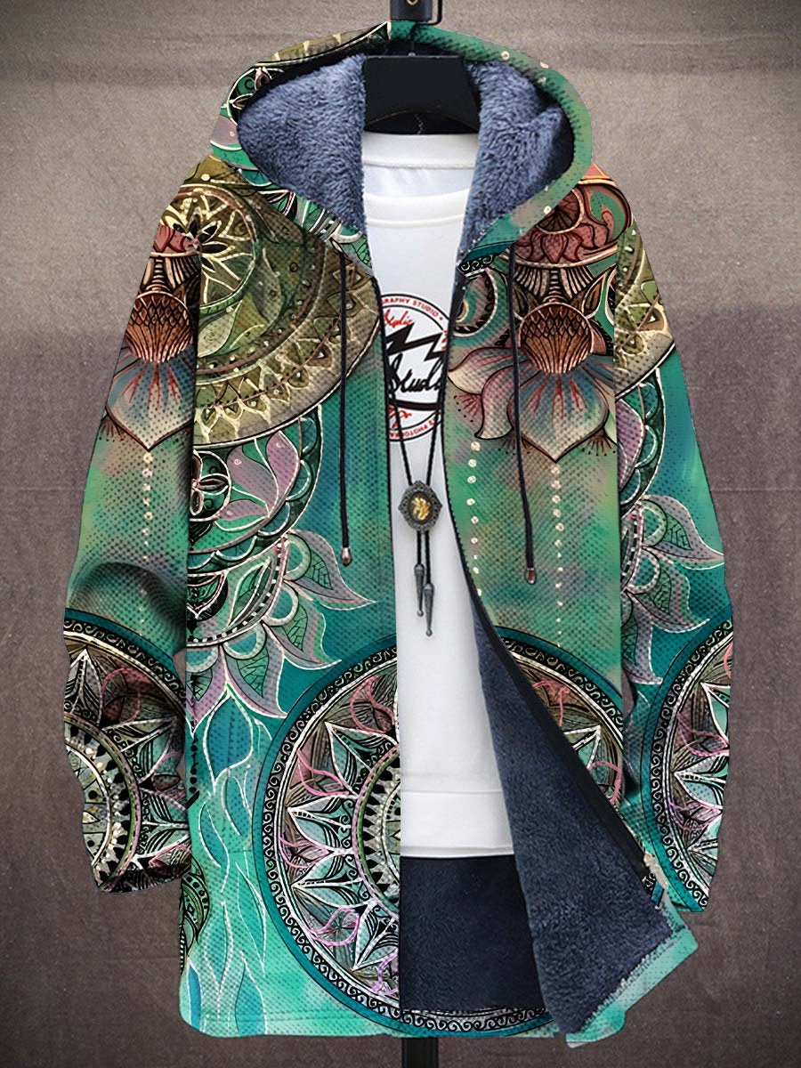 Sibyl Mandala Art Coat – front