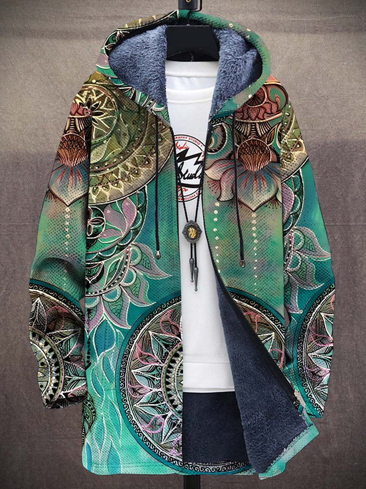 Sibyl Mandala Art Coat – front