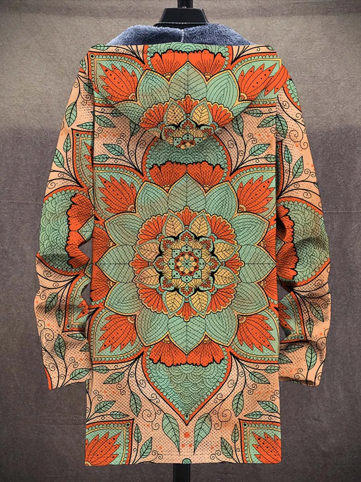 Fabiana Mandala Art Coat – back