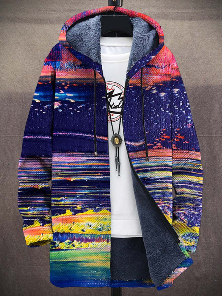 Alondra Sunset Art Coat – front