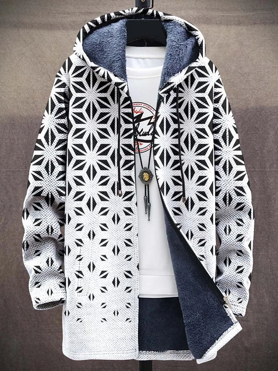 Eugenia Geometric Art Coat – front