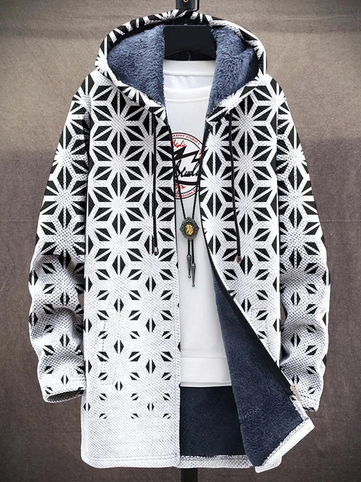 Eugenia Geometric Art Coat – front