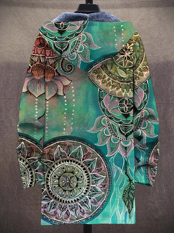Sibyl Mandala Art Coat – back