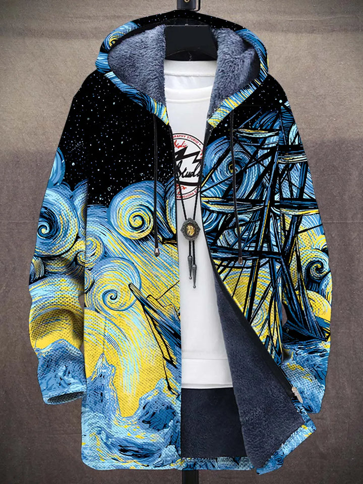 Leocadia Nautical Art Coat – front