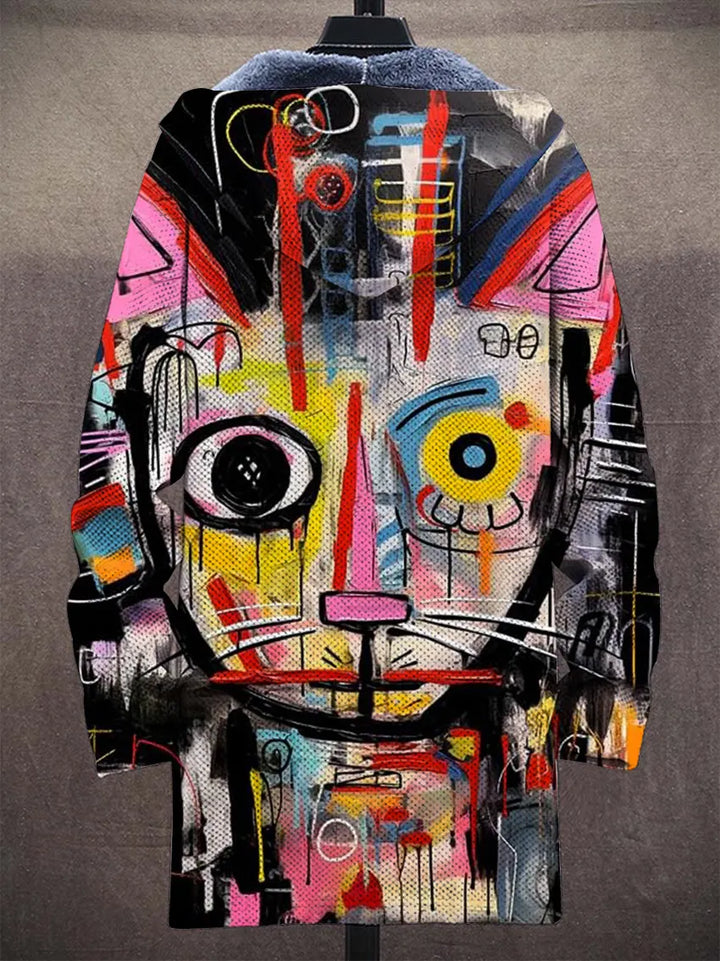 Marceline Graffiti Art Coat – back