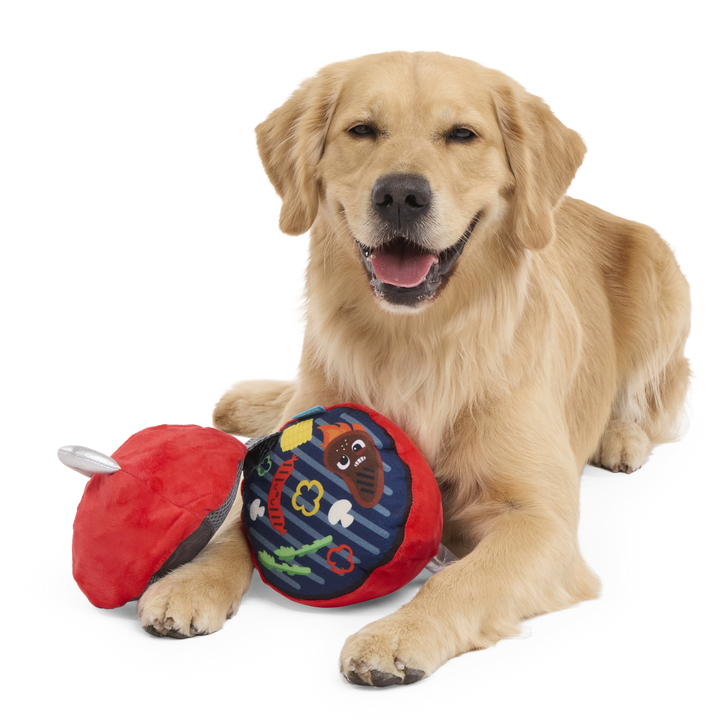 Grrrrill Master Plush Tug Dog Toy