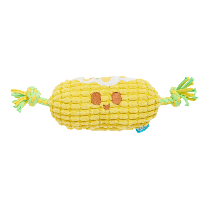 Corn on the Tug Plush Dog Toy