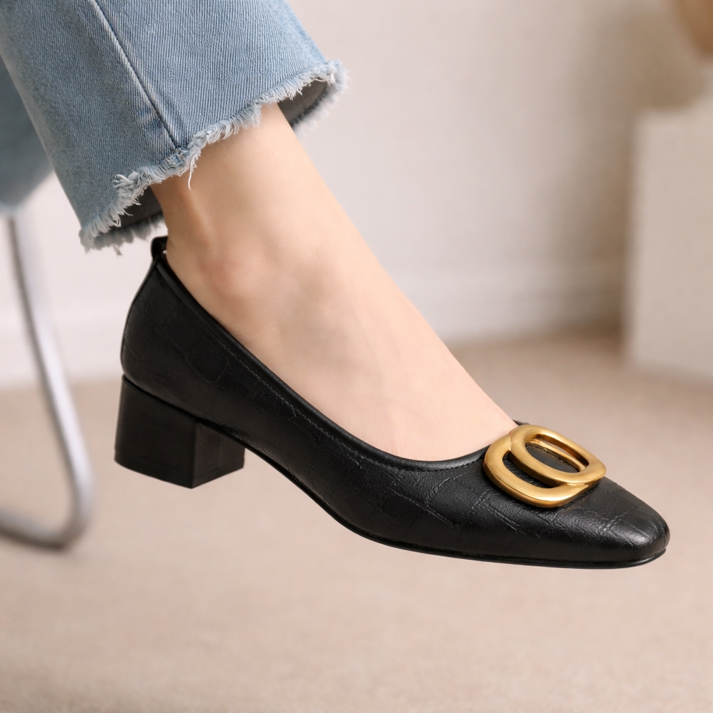 Opium Crest Heels Beige