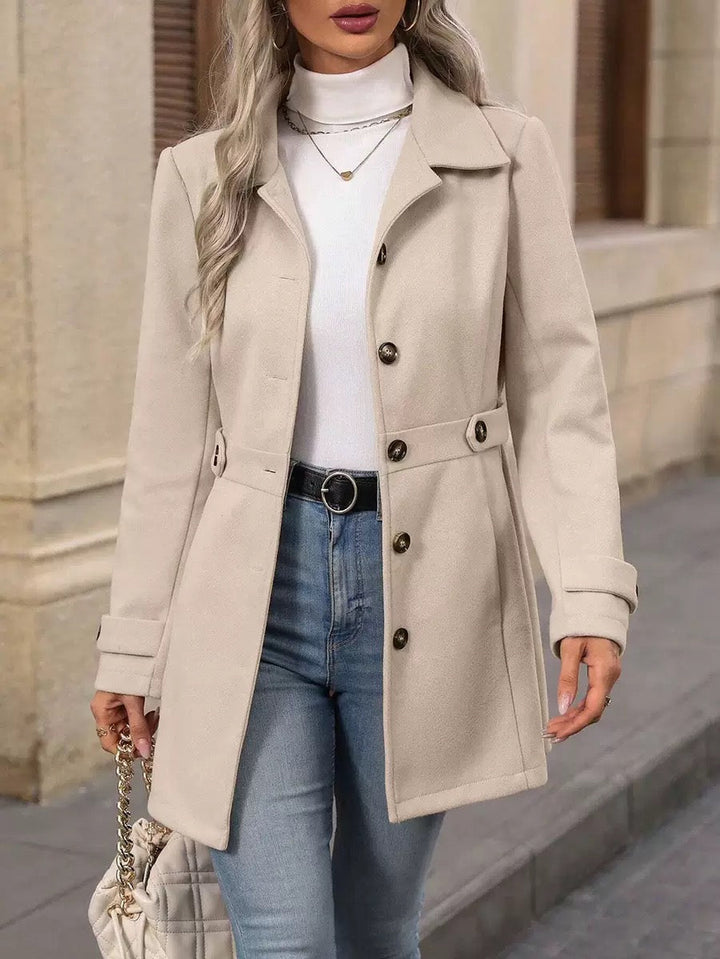Elena | Classic Belted Coat