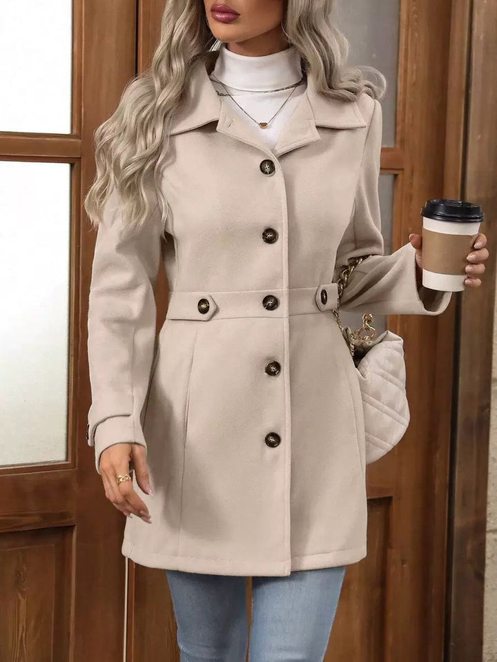 Elena | Classic Belted Coat