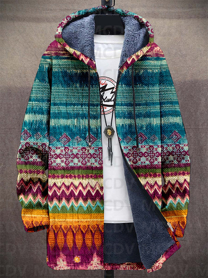 Vivica | Luxurious, artistically inspired zip-up hoodie
