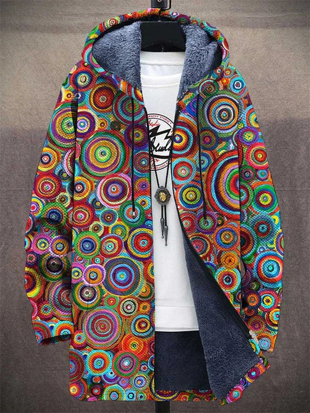 Josephine | Luxury, artistically inspired zip-up hoodie