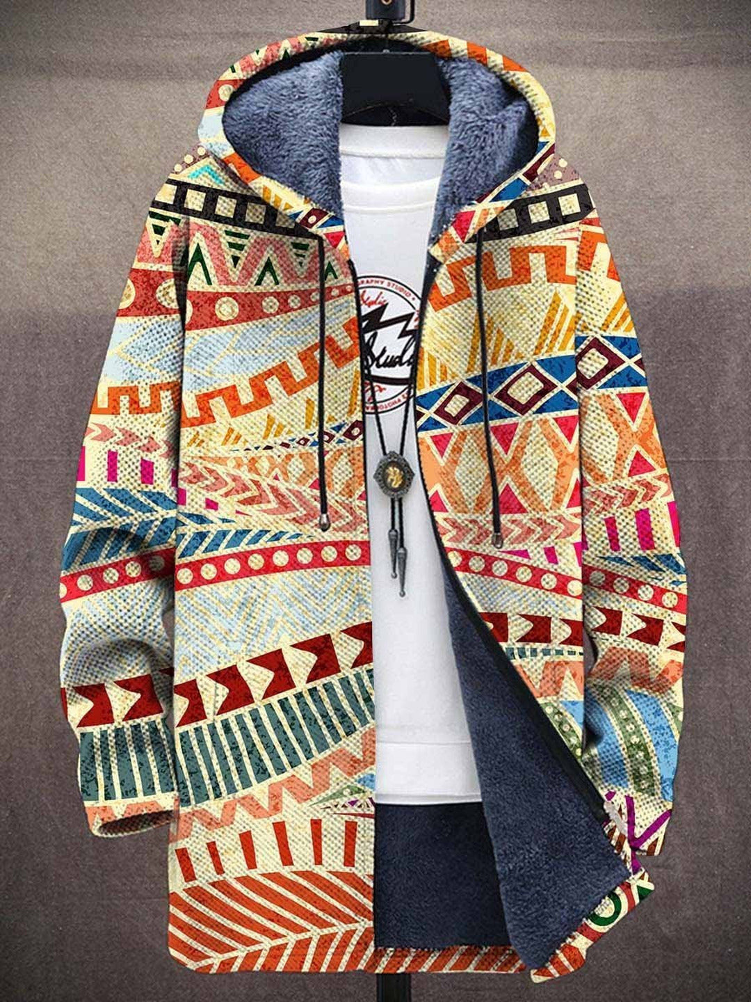 Penelope | Luxurious, artistically inspired zip-up hoodie