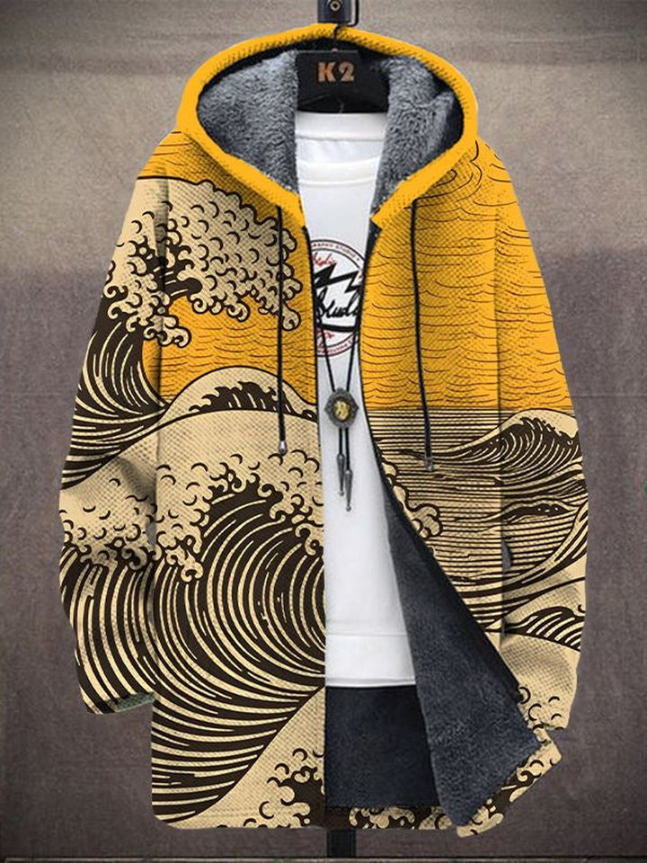 Rosalind | Luxurious, artistically inspired zip-up hoodie