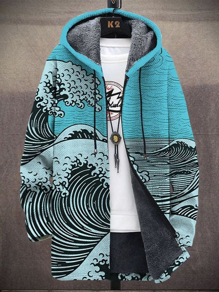 Rosalind | Luxurious, artistically inspired zip-up hoodie