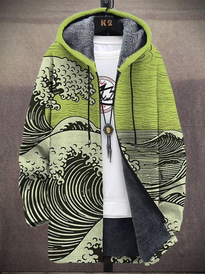 Rosalind | Luxurious, artistically inspired zip-up hoodie