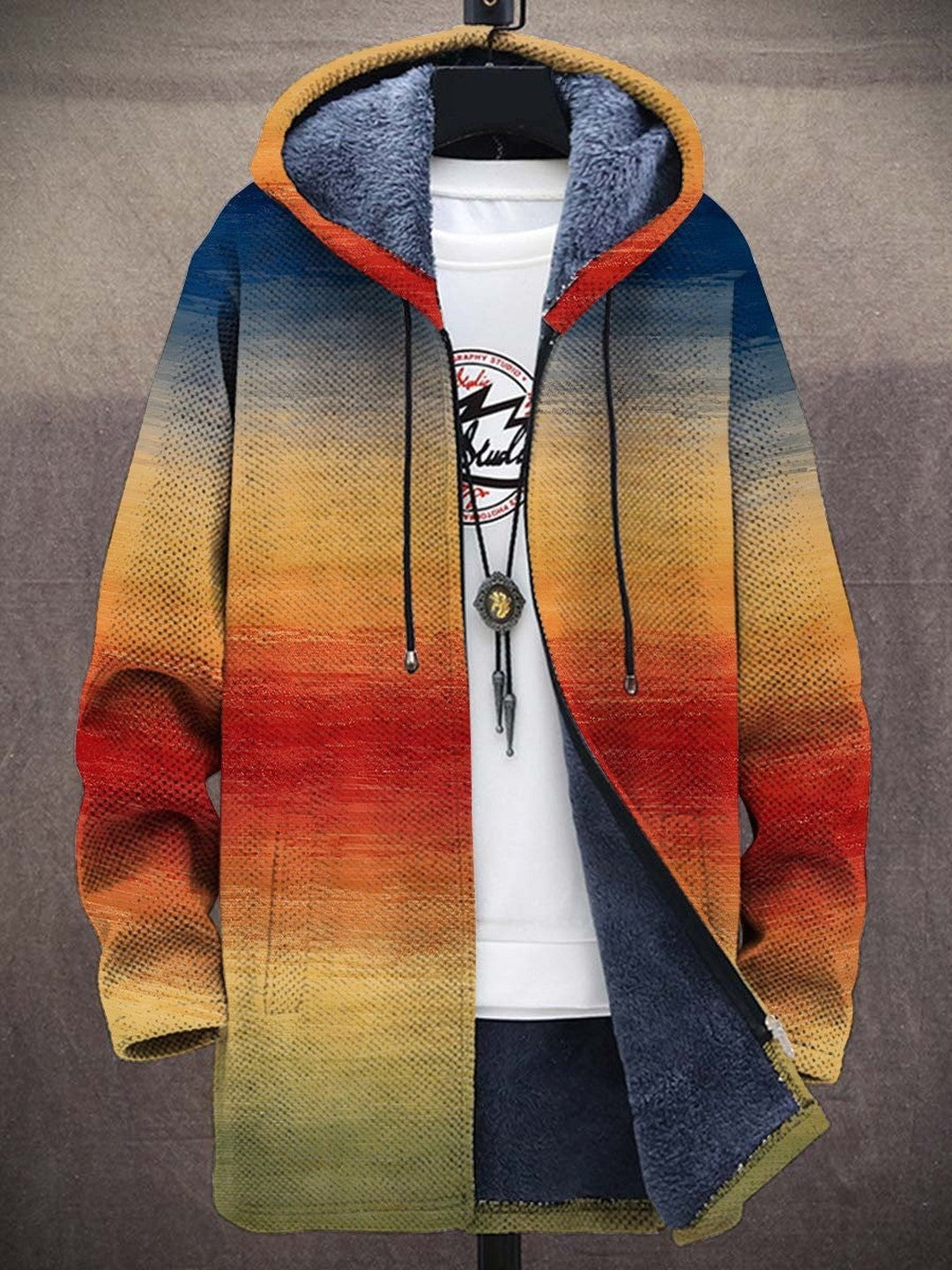 Beatrix | Luxurious, artistically inspired zip-up hoodie