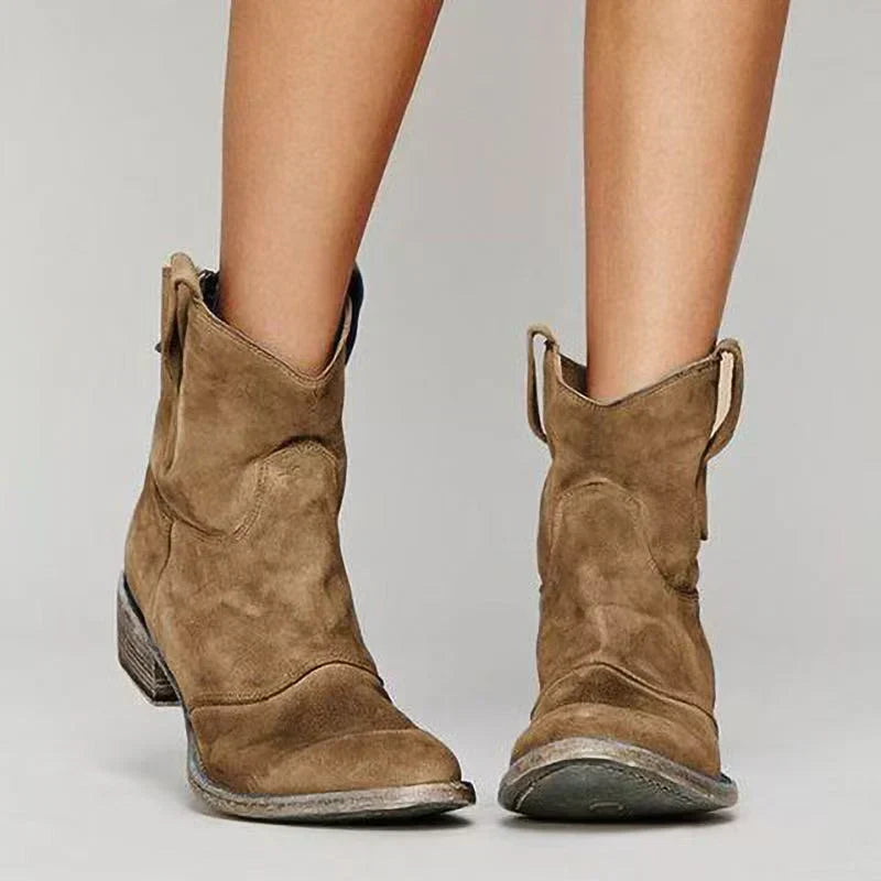 Charlotte Suede Orthopedic Boots