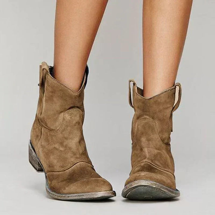 Charlotte Suede Orthopedic Boots