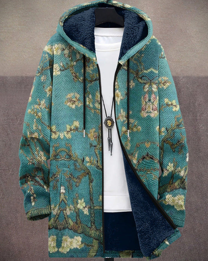 Evelyn | Luxury, artistically inspired zip-up hoodie