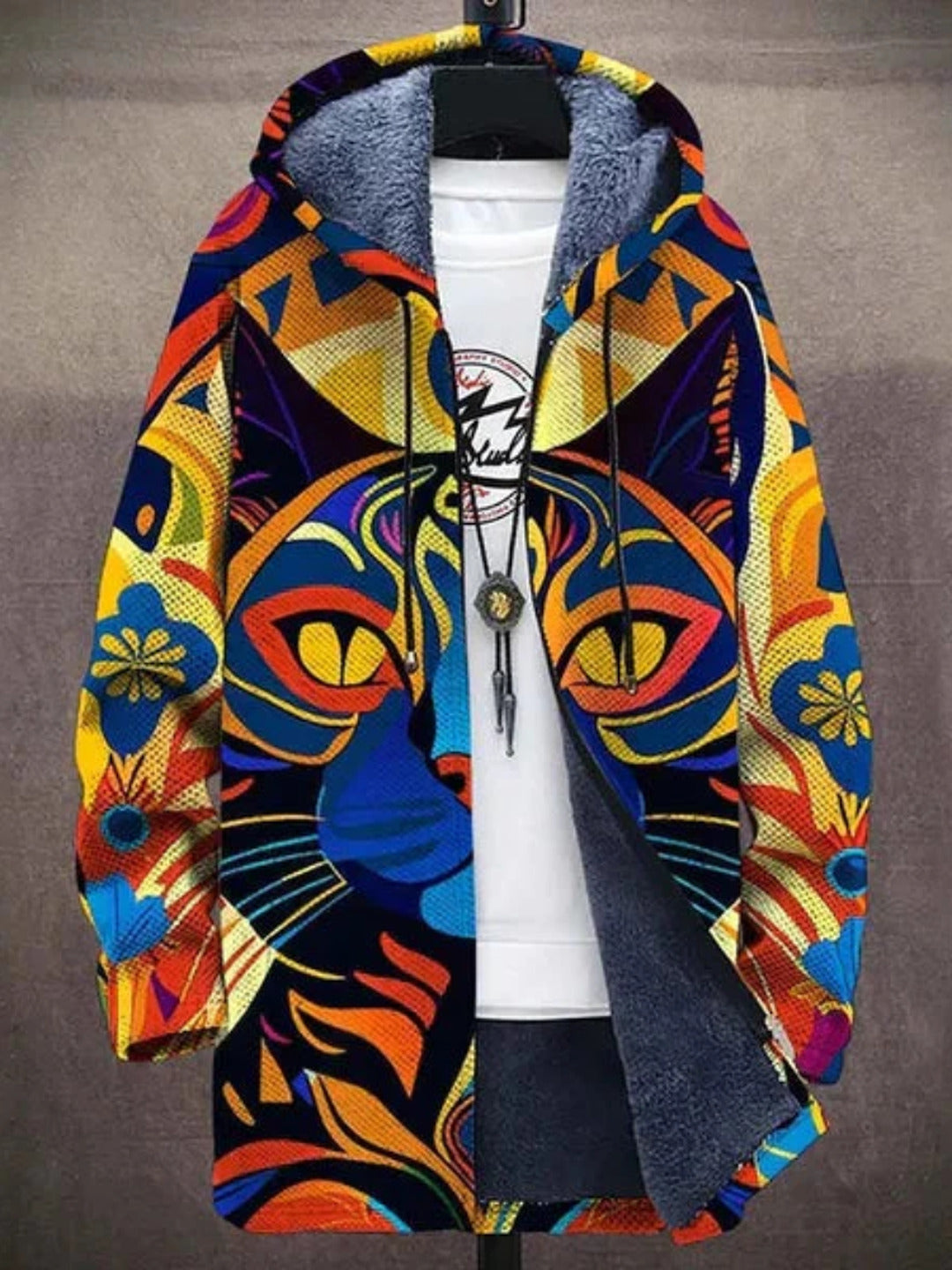 Scarlett | Luxury, artistically inspired zip-up hoodie