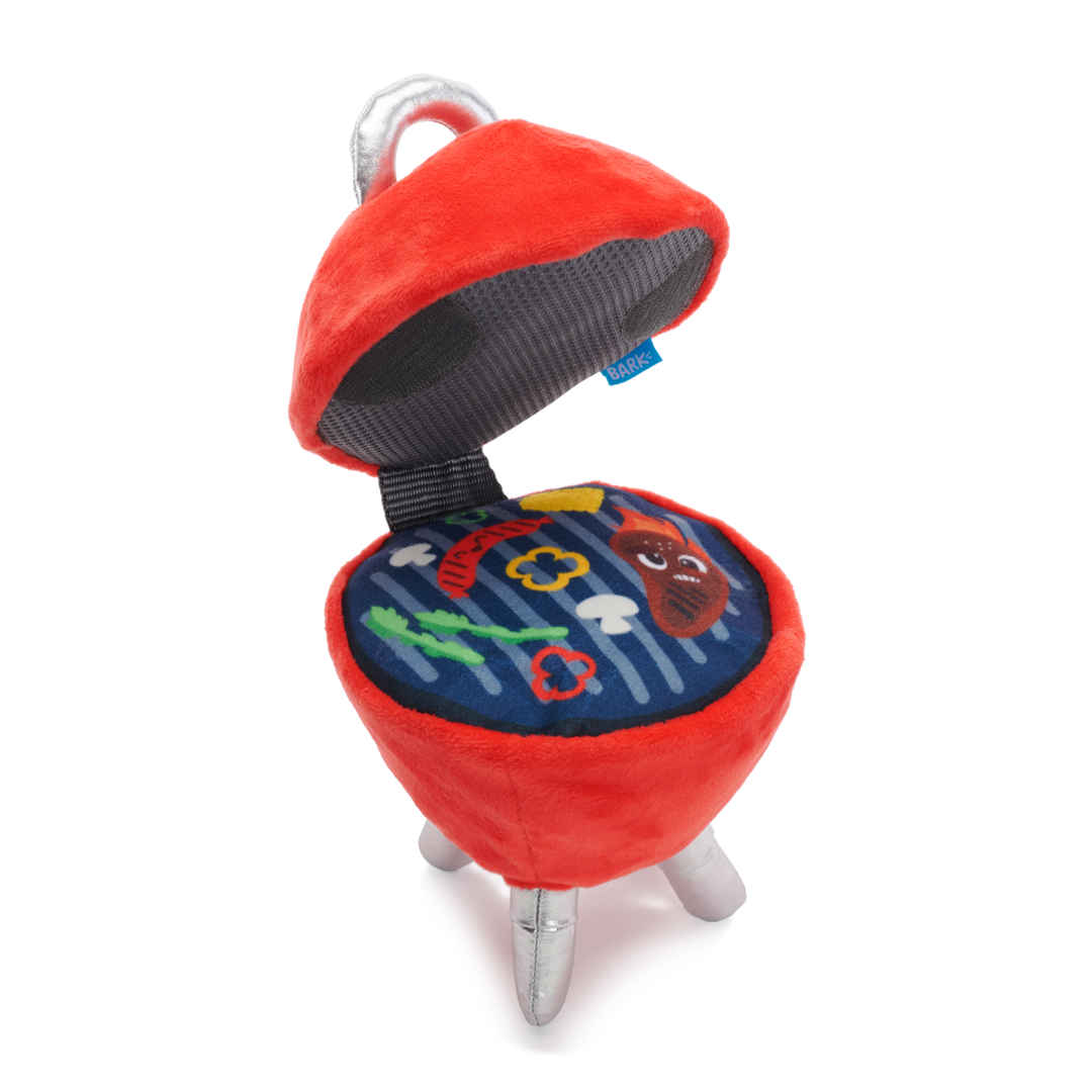 Grrrrill Master Plush Tug Dog Toy
