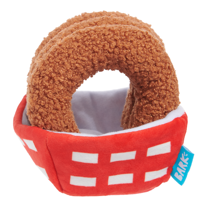 Onion Flings Plush Tug + Enrichment Dog Toy