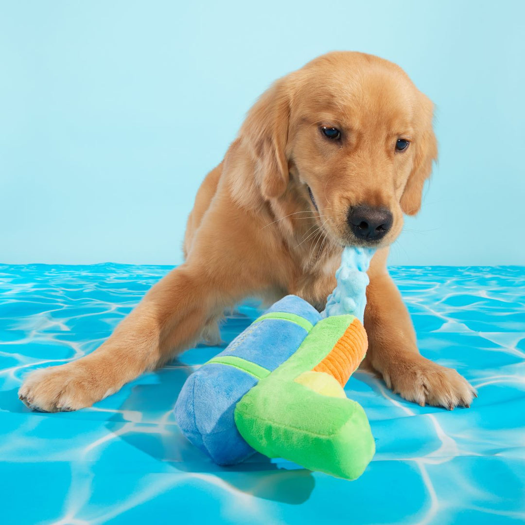 Super Slobber Plush Tug Dog Toy