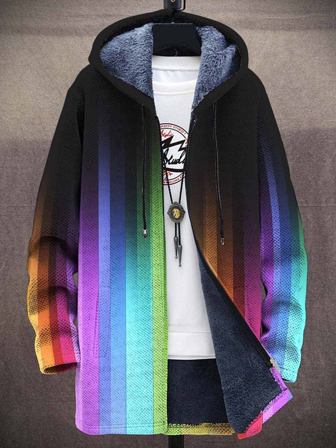 Giselle | Luxurious, artistically inspired zip-up hoodie