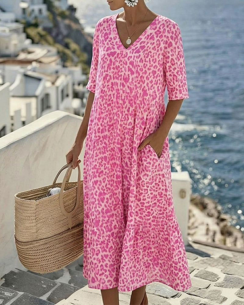 Xanthe | Casual Midi Dress