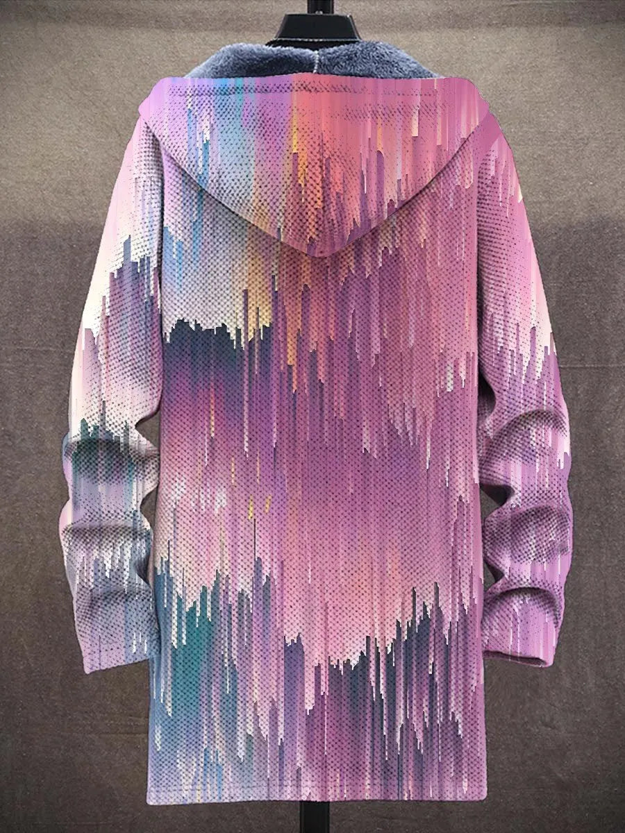 Brisa Watercolor Art Coat – back