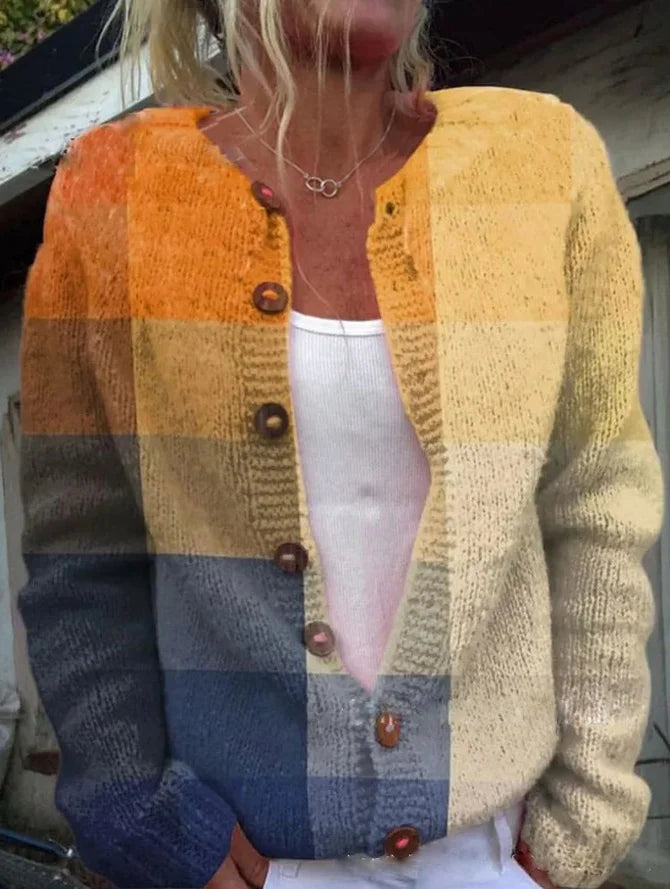 Irma | Floral Knit Cardigan