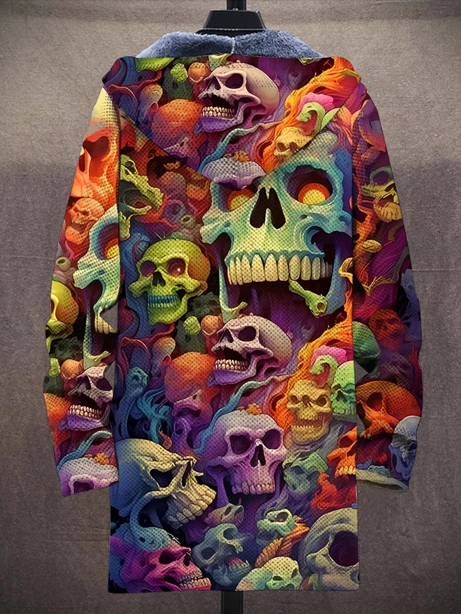 Arabella Psychedelic Art Coat – back
