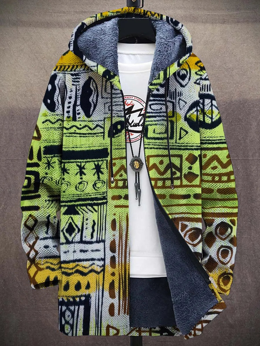 Laetitia Tribal Art Coat – front
