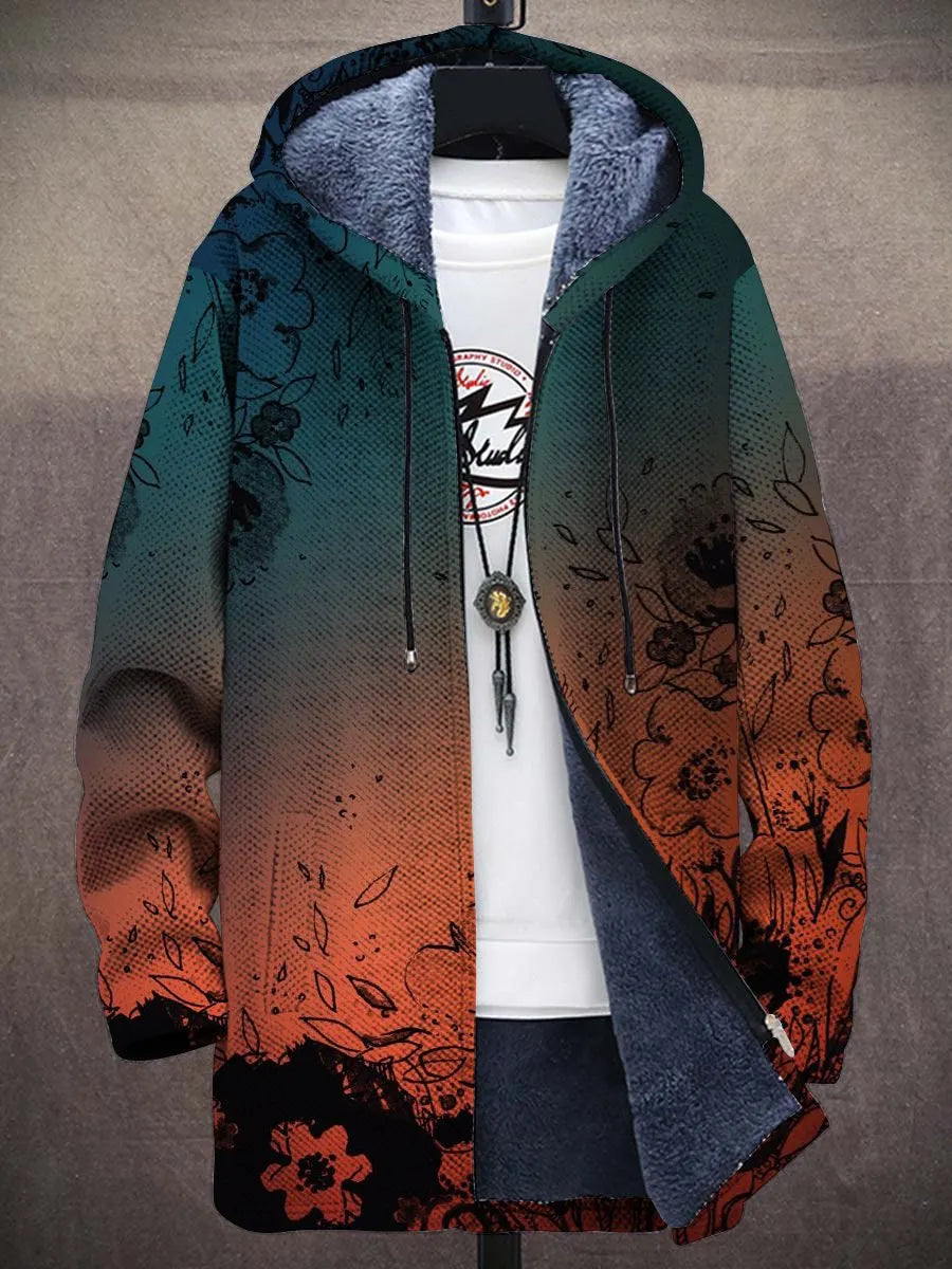 Cora Ombre Art Coat – front