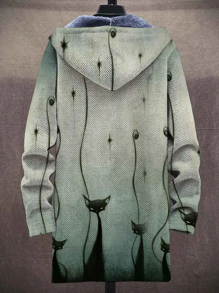 Evangelina Whimsical Art Coat – back